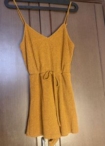 Cozy Ribbed Camisole Romper