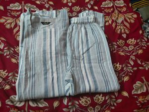 Grey Kurta Set