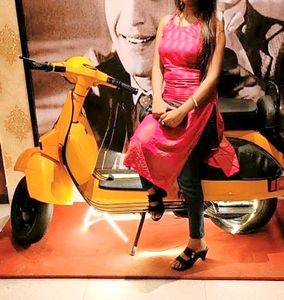 Pink Sleeveless Kurti