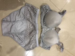Pack Of 2 Lace Bra &amp; Panty Set