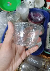 Clear Plastic Storage Containers Set of 6