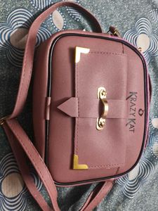 new KRAZY KAT Pink Mini Crossbody Bag