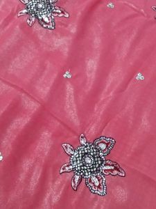 party wear saree with blouse