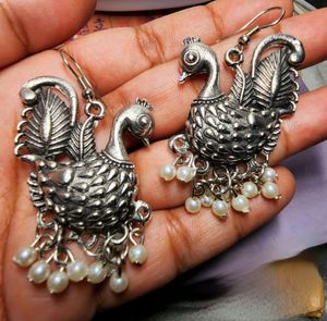 Birdy German oxidized earrings ✨️