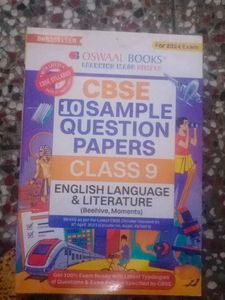 CBSE Class 9 English Sample Papers