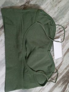Green Sports Bra free size