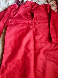 Ajrakh Print Kurta Set With Jacket New One