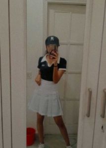 Women's White Pleated Skirt