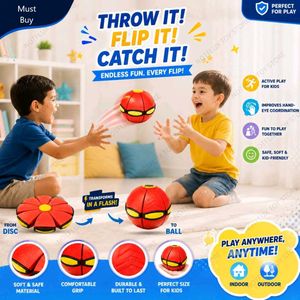 Innovative Flat Ball- Flying Disc to Ball