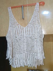 Crochet Tank Top - Beach Cover Up