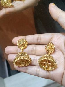 Exquisite Traditional Jhumka Earrings