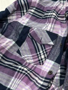 Man Plaid Flannel Shirt