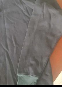 Fleece wool Black Hoodie