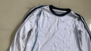 Classic White Long Sleeve Top