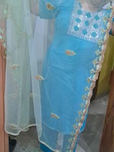 Sharara Suit With Freebie