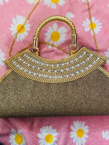Sparkling Embellished Clutch Bag