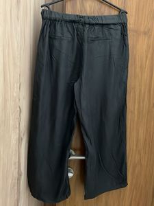 Chic Grey Wide Leg Culottes