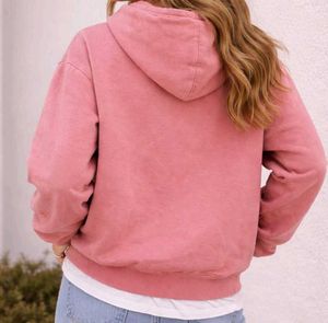 Pink Graphic Hoodie