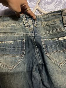 Blue Denim Shorts