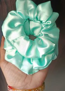 pack of 12 Satin Scrunchies
