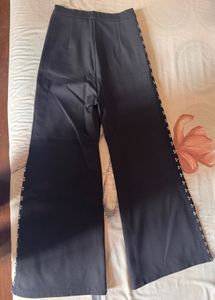 Wide Leg Pants with Accents