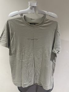 Khaki Round Neck T-shirt