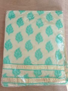 Beautiful Printed Suit Material with dupatta set