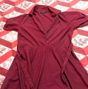 🍂U&amp;F Maroon maxi Dress 🍂