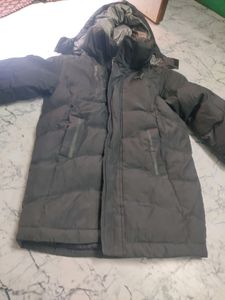 Kids Long High Neck Jacket