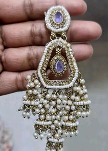Statement Pearl Drop Earrings