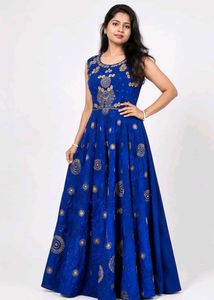 Beautiful Blue Ethnic Gown