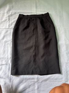 combo- Classic A-Line Midi Skirt &amp;  A Bl