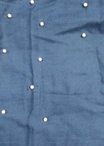 Blue Pearl Embellished Co-ord Set With Des