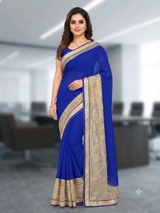 Embellished Saree for women