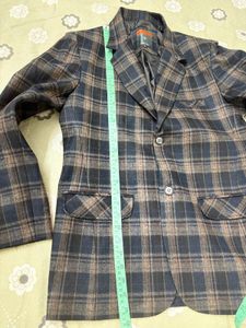 Men's Plaid Blazer