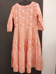 combo set of 2 cotton Print flared kurta