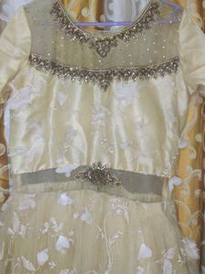 Elegant Cream Gown