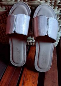 Neutral Slide Sandals