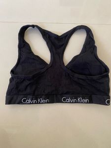 Calvin Klein Black Sports Bra