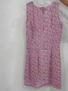 Floral Print Sleeveless Dress