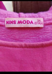 Fleece Pink Hoodie