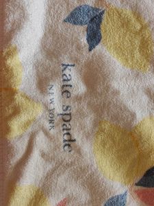 Kate Spade Lemon Print Beach Towel