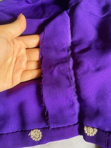 Royal Purple heavy Embroidered Lehenga Choli Set💜