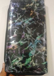 Stylish Marble Print Clutch Wallet