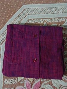 Men's Classic Fit Purple Shirt