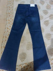Flared Dark Wash Jeans