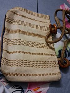 Boho Woven Crossbody jute Bag