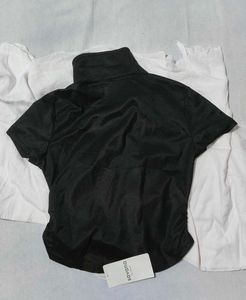 Stylish Black Polo T-Shirt