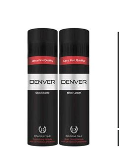 Denver Black Code Cologne Talc