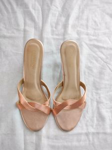 Nude Colour Casual Heels (Women's)